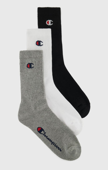 Basics 3pk Crew Socks
