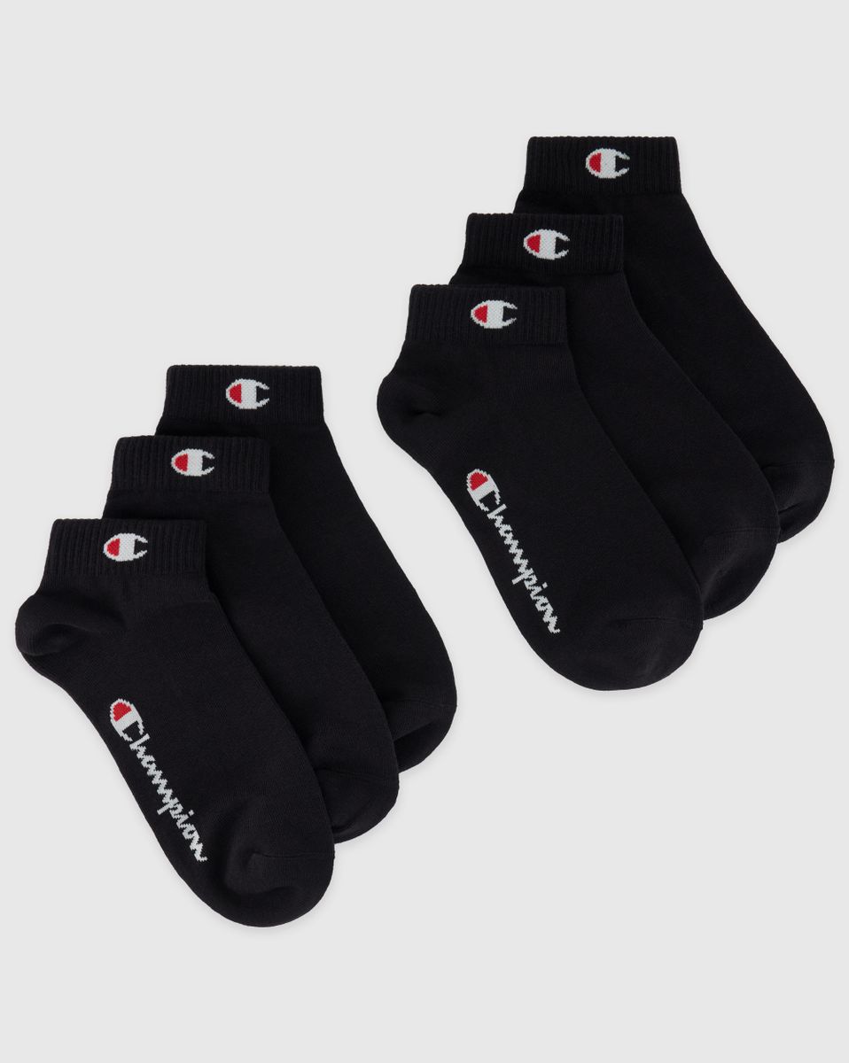 6pk Quarter Socks