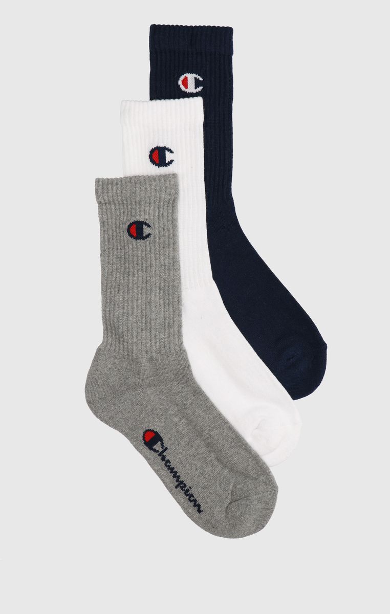 3pk Crew Socks