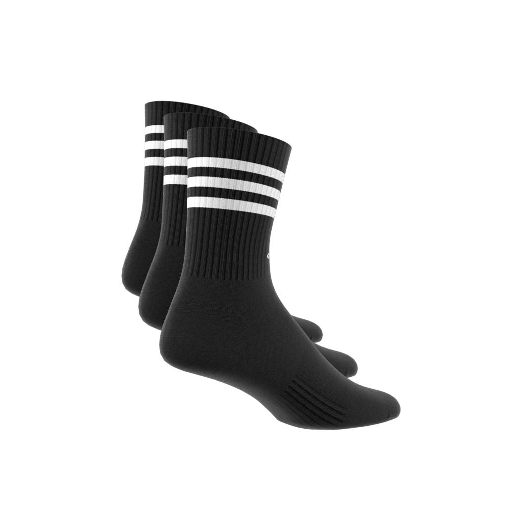 3-STREIFEN CUSHIONED CREW SOCKEN, 3 PAAR