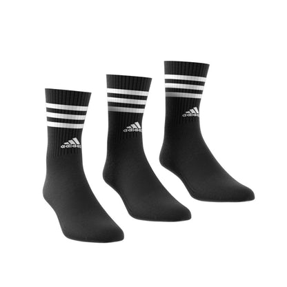 3-STREIFEN CUSHIONED CREW SOCKEN, 3 PAAR