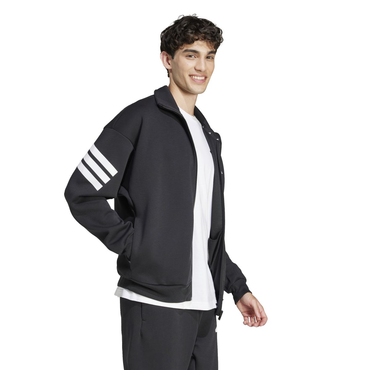 Future Icons 3-Streifen Woven Trainingsjacke