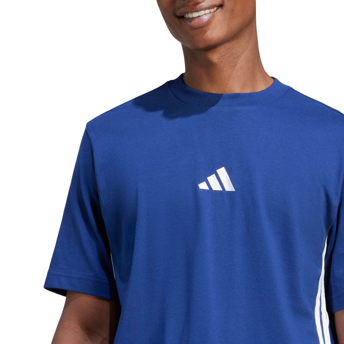 Essentials 3-Streifen Single Jersey T-Shirt