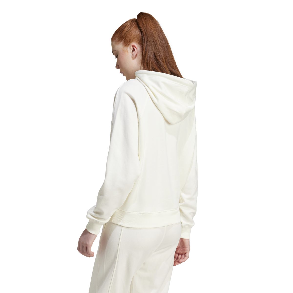 SIGNATURE GRAPHIC EMBROIDERY FRENCH TERRY LOOSE HOODIE