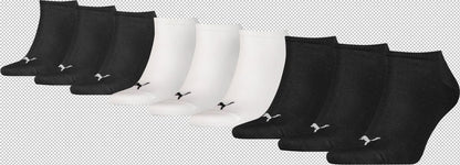 PUMA Plain Sneaker - Trainer Socken 3er-Pack