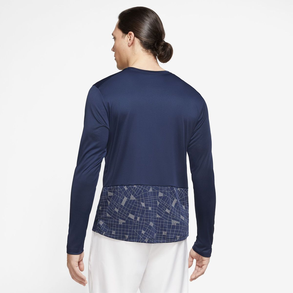 NIKE Herren M NK DF MILER RN DVN FLASH LS
