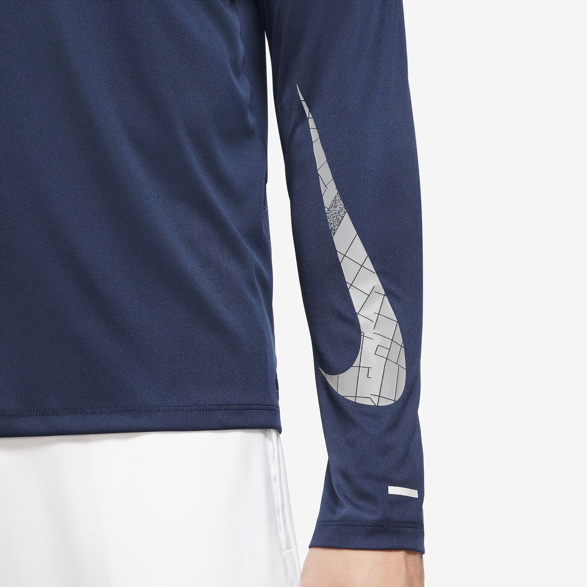NIKE Herren M NK DF MILER RN DVN FLASH LS