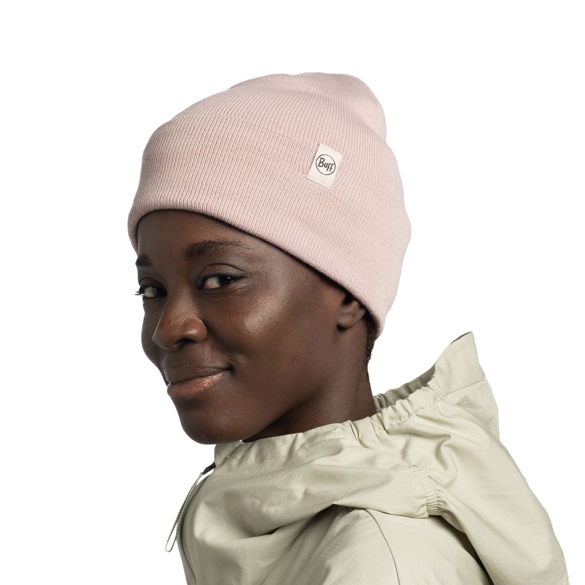 KNITTED BEANIE LILON ROSEWOOD                               