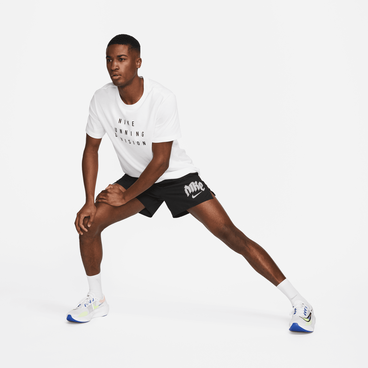 NIKE Herren M NK DF RN DVN CHLNGR 5BF SHRT