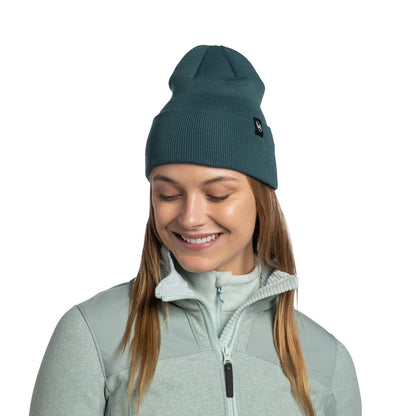 KNITTED BEANIE LILON SILVERSAGE                             