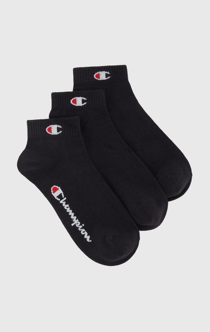 Basics 3pk Quarter Socks