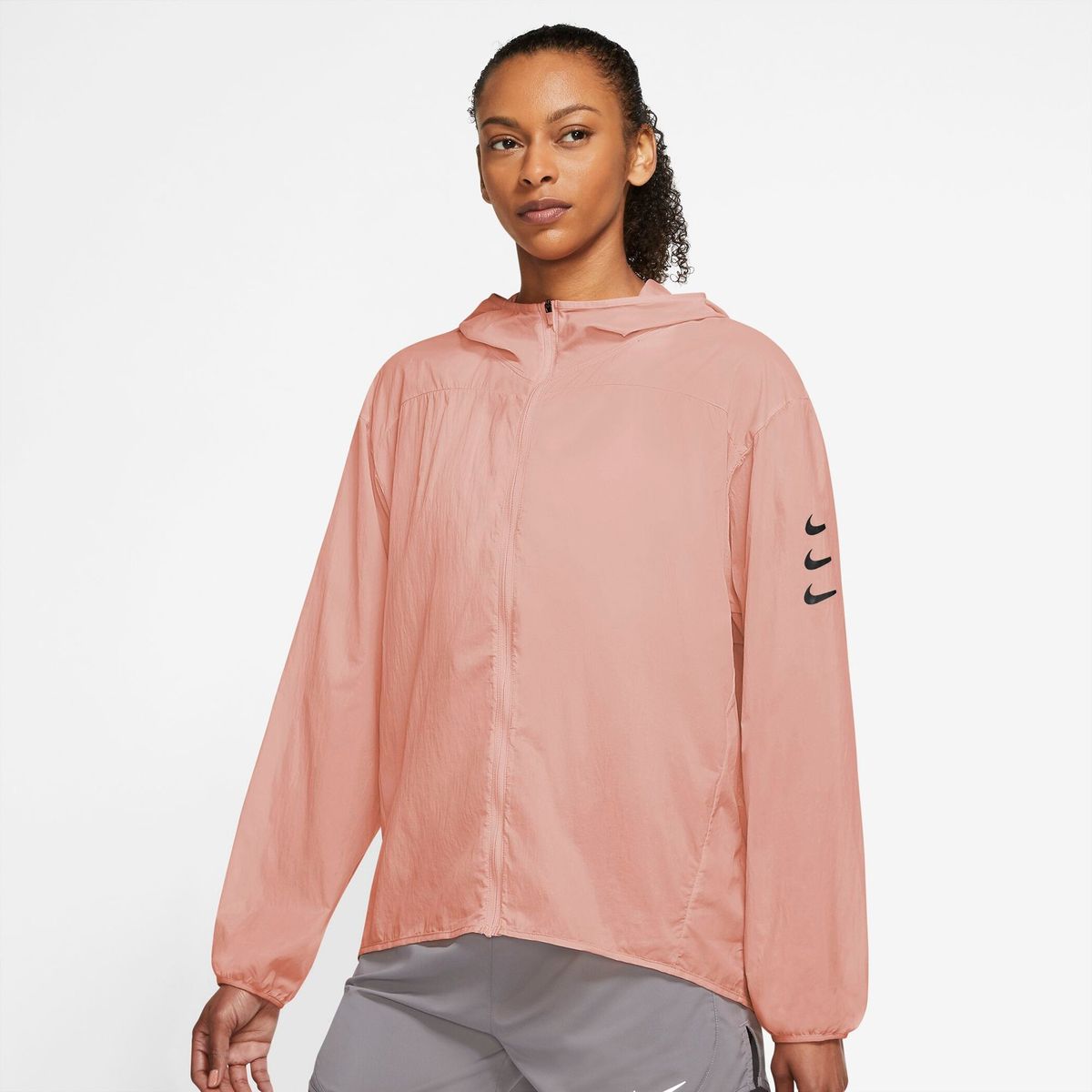 NIKE Damen W NK SF RUN DVN PKBL JKT