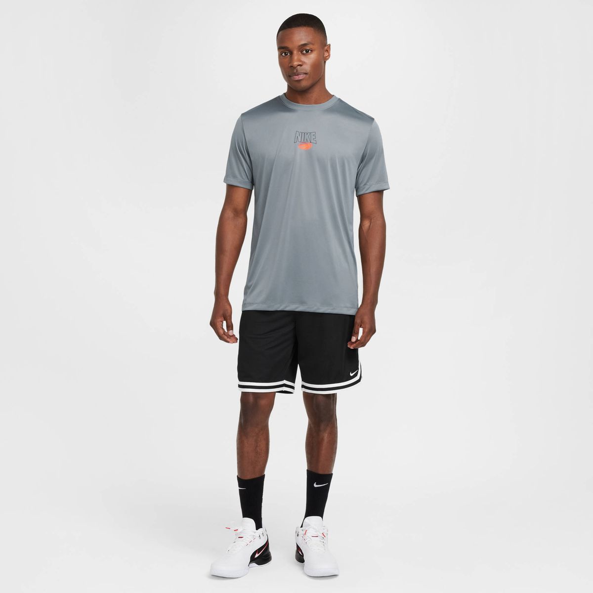 Nike M Nk Df Tee Rlgd Oc 2 - cool grey