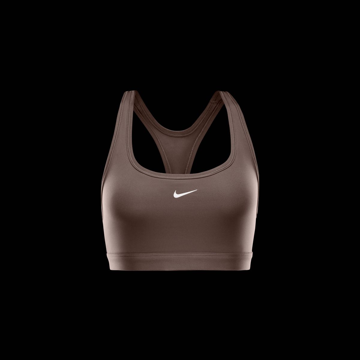 Nike W Nk Swsh Lgt Spt Bra - ironstone/white