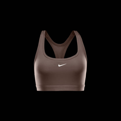 Nike W Nk Swsh Lgt Spt Bra - ironstone/white