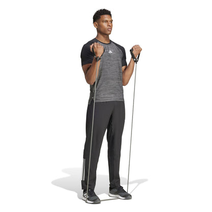 adidas GYM+  TRAINING  3-STRIPES T-SHIRT