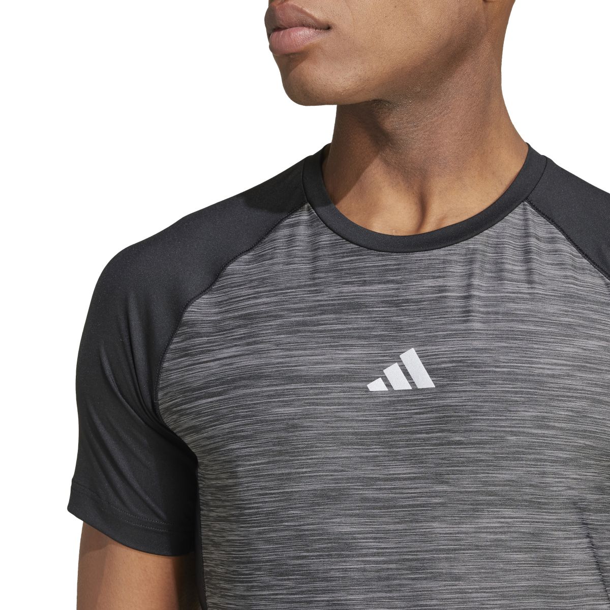 adidas GYM+  TRAINING  3-STRIPES T-SHIRT