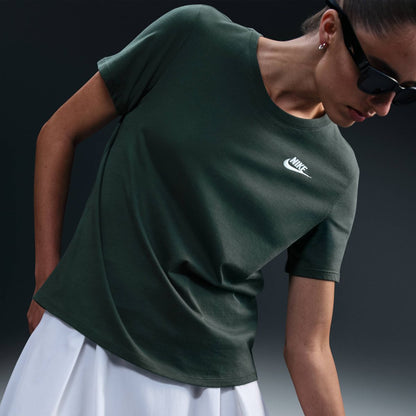 Nike W Nsw Club Ss Tee - vintage green