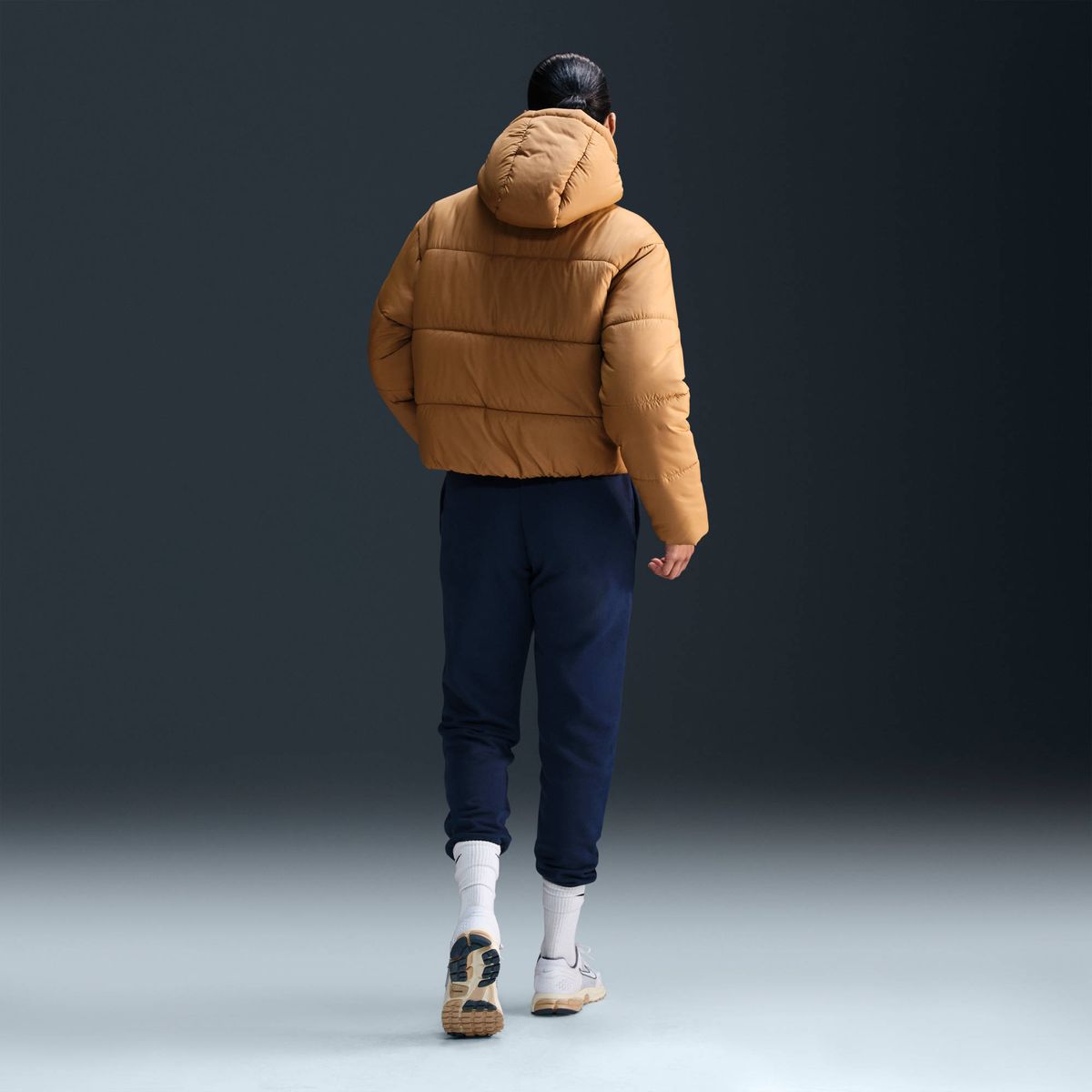 Nike W Nsw Club Std Pant Shine - obsidian