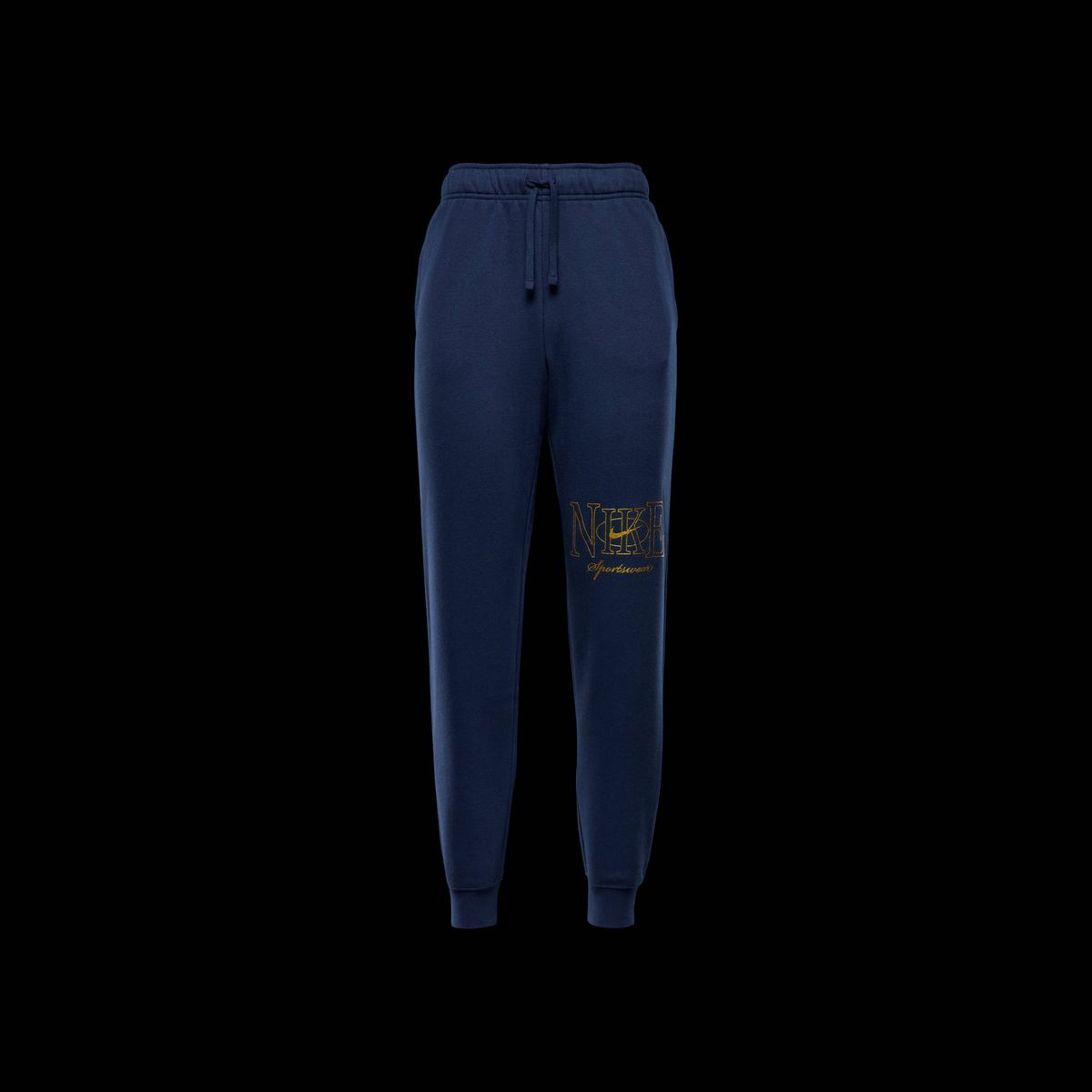 Nike W Nsw Club Std Pant Shine - obsidian