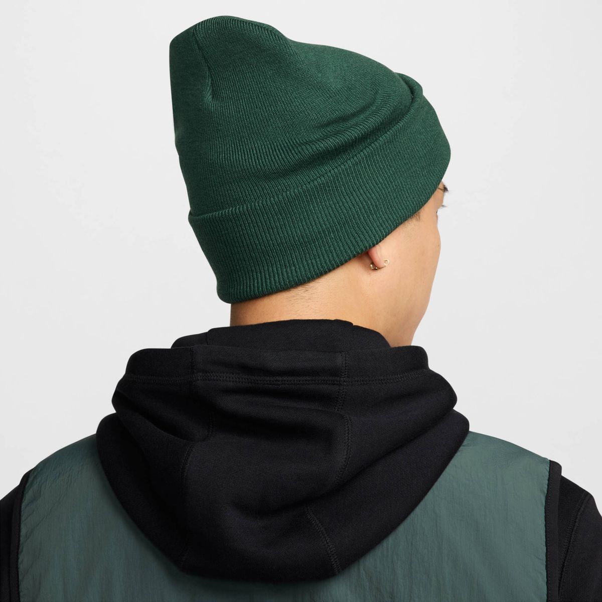 Nike U Nk Peak Beanie Tc Fut F24 L - fir/white