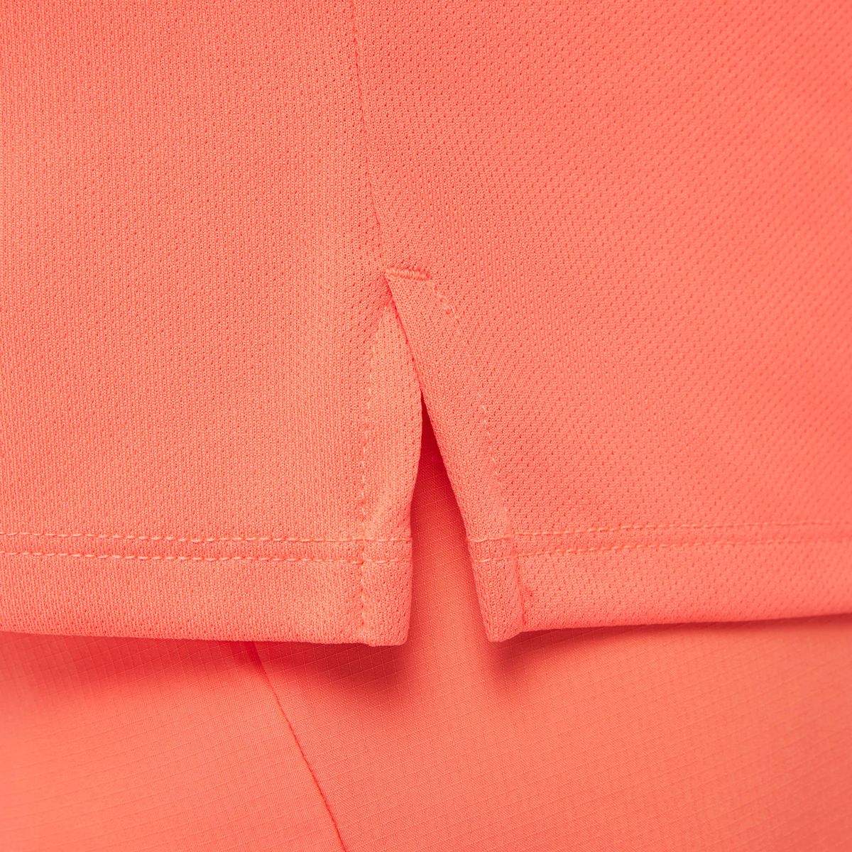 Nike M Nk Df Uv Miler Top Ls - lt wild mango/reflective silv