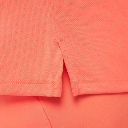 Nike M Nk Df Uv Miler Top Ls - lt wild mango/reflective silv