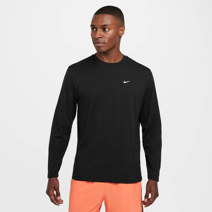 Nike M Nk Df Uv Icon Ls Top Strtfv - black/white
