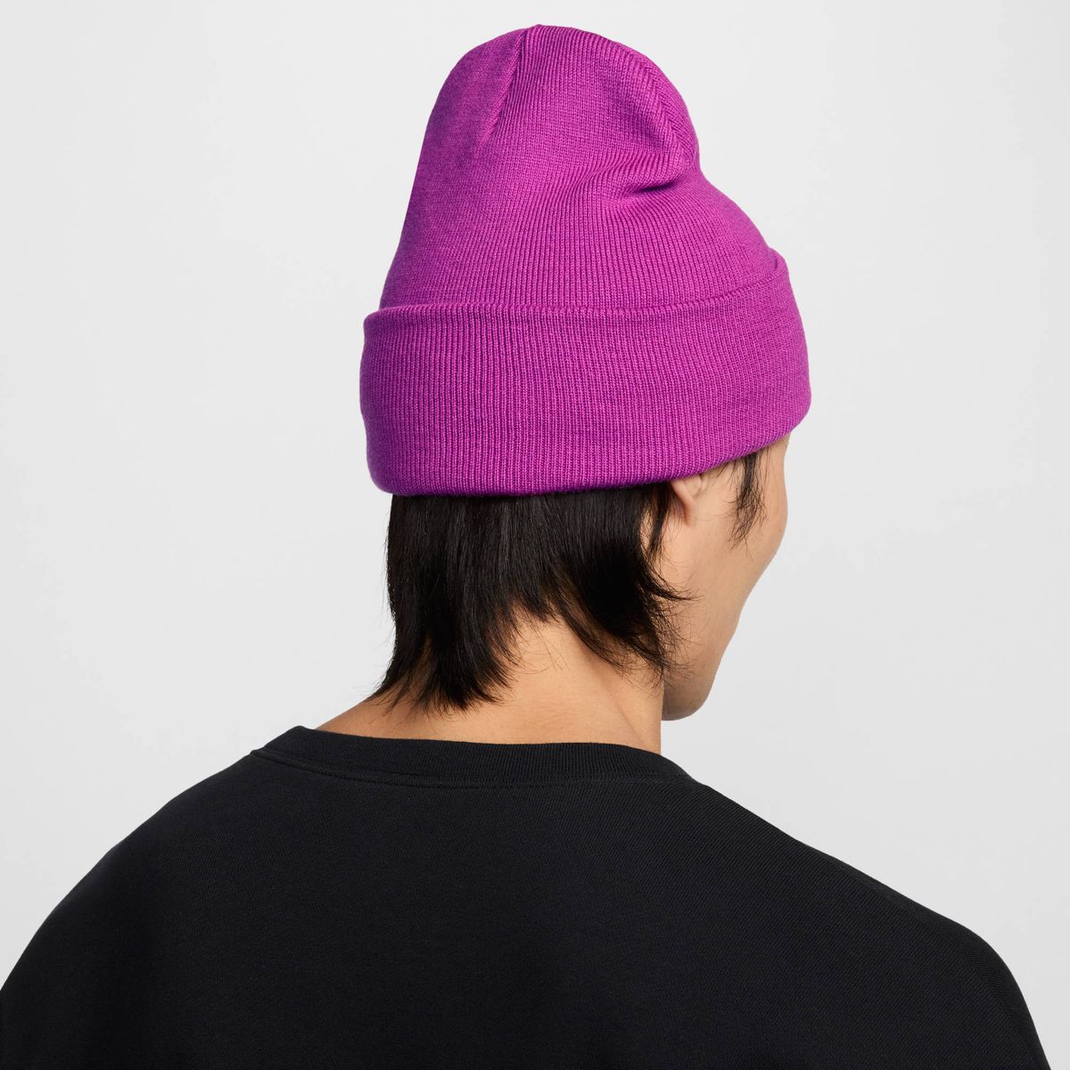 Nike U Nk Peak Beanie Tc Fut F24 L - hot fuchsia/white