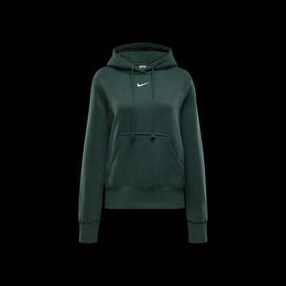 Nike W Nsw Phnx Flc Std Po Hoodie - vintage green/sail