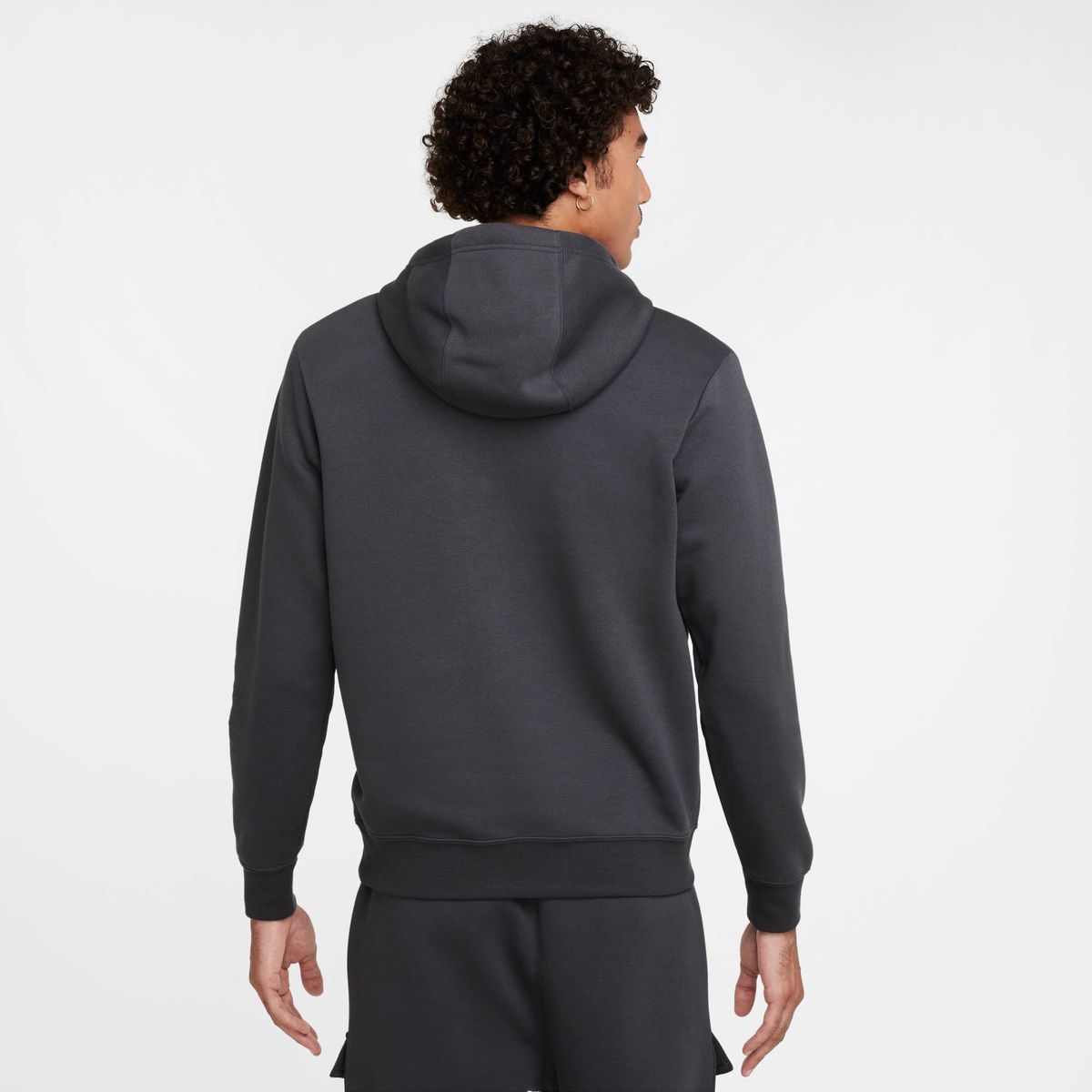 Nike M Nsw Sw Air Po Hoody Flc Bb - black/fir/white
