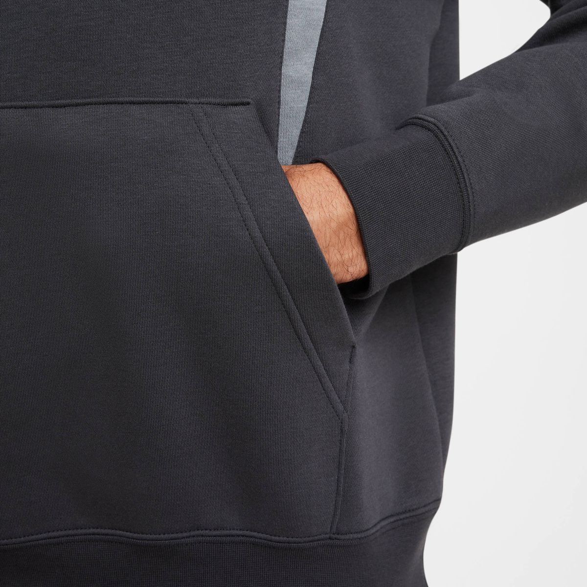 Nike M Nsw Sw Air Po Hoody Flc Bb - black/fir/white