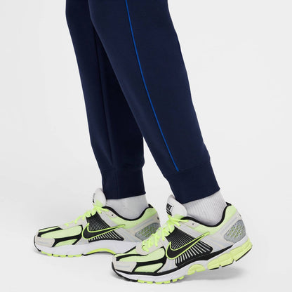Nike M Nsw Sw Air Cargo Pant Flc Bb - midnight navy/volt
