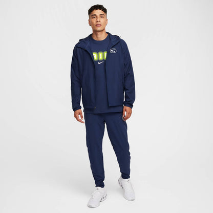 Nike M Nsw Sw Air Graphic Tee - midnight navy/volt