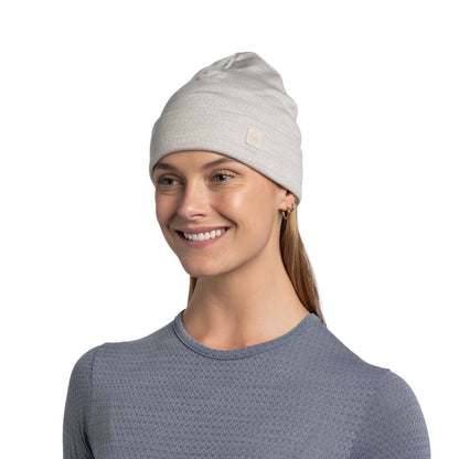 MERINO HEAVYWEIGHT BEANIE SOLID CLOUD                       