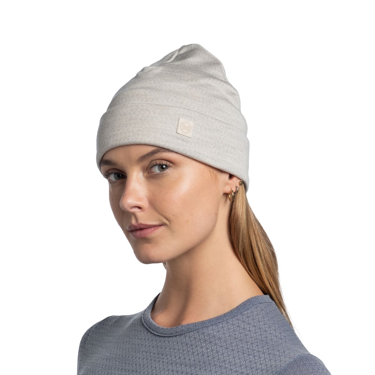 MERINO HEAVYWEIGHT BEANIE SOLID CLOUD                       