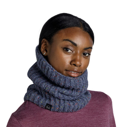 KNITTED & FLEECE NECKWARMER KIM WATER                       