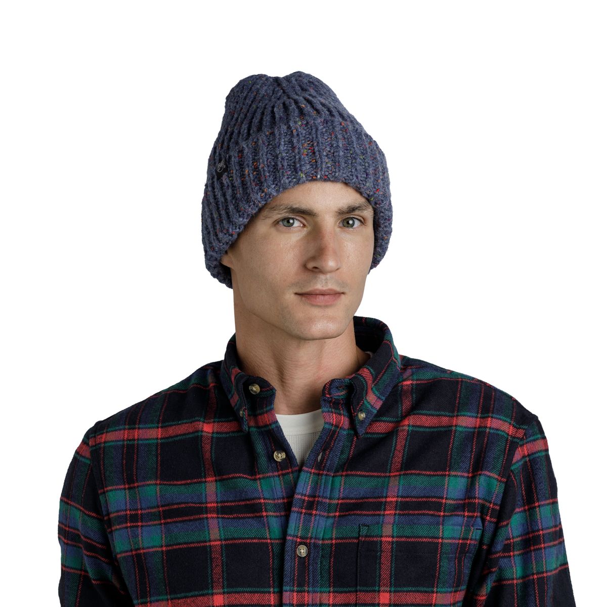 KNITTED & FLEECE BEANIE KIM WATER                           