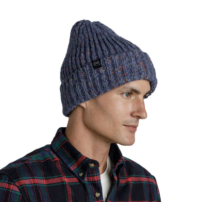 KNITTED & FLEECE BEANIE KIM WATER                           