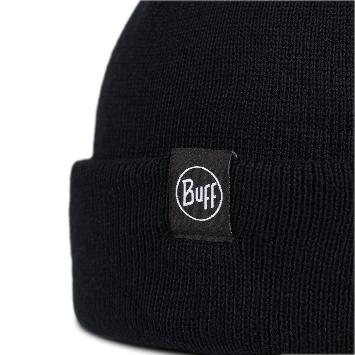 KNITTED BEANIE LILON FISHERMAN BLACK                        