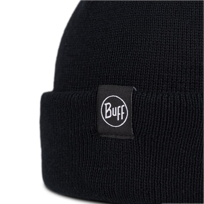 KNITTED BEANIE LILON FISHERMAN BLACK                        