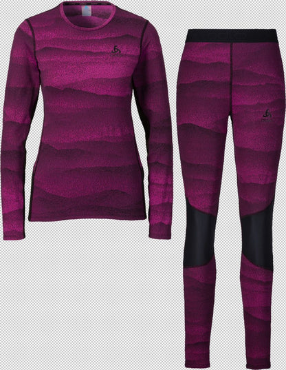 ODLO Damen Unterwäschenset Set long WHISTLER ECO