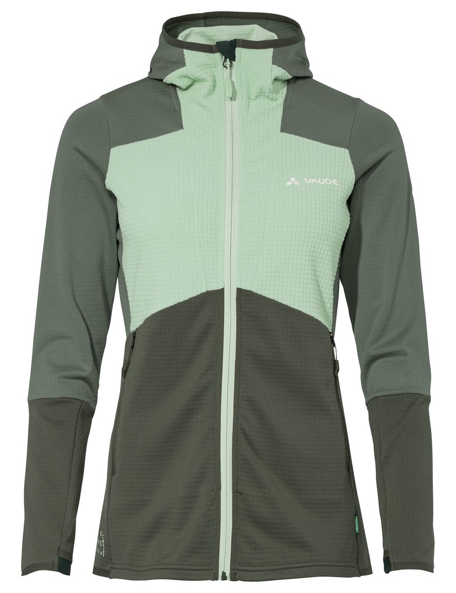 Women's Monviso Hooded Grid Fleece Jacket