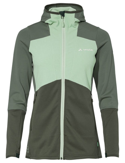 Women's Monviso Hooded Grid Fleece Jacket