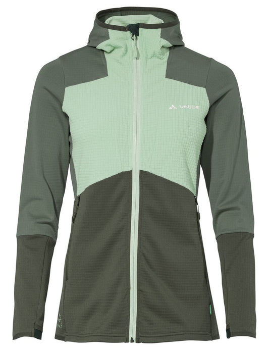 Women's Monviso Hooded Grid Fleece Jacket