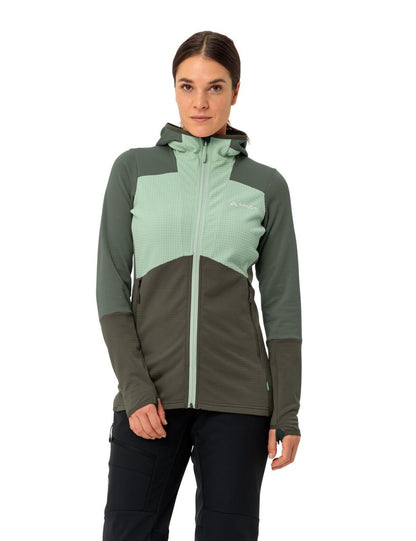 Women's Monviso Hooded Grid Fleece Jacket