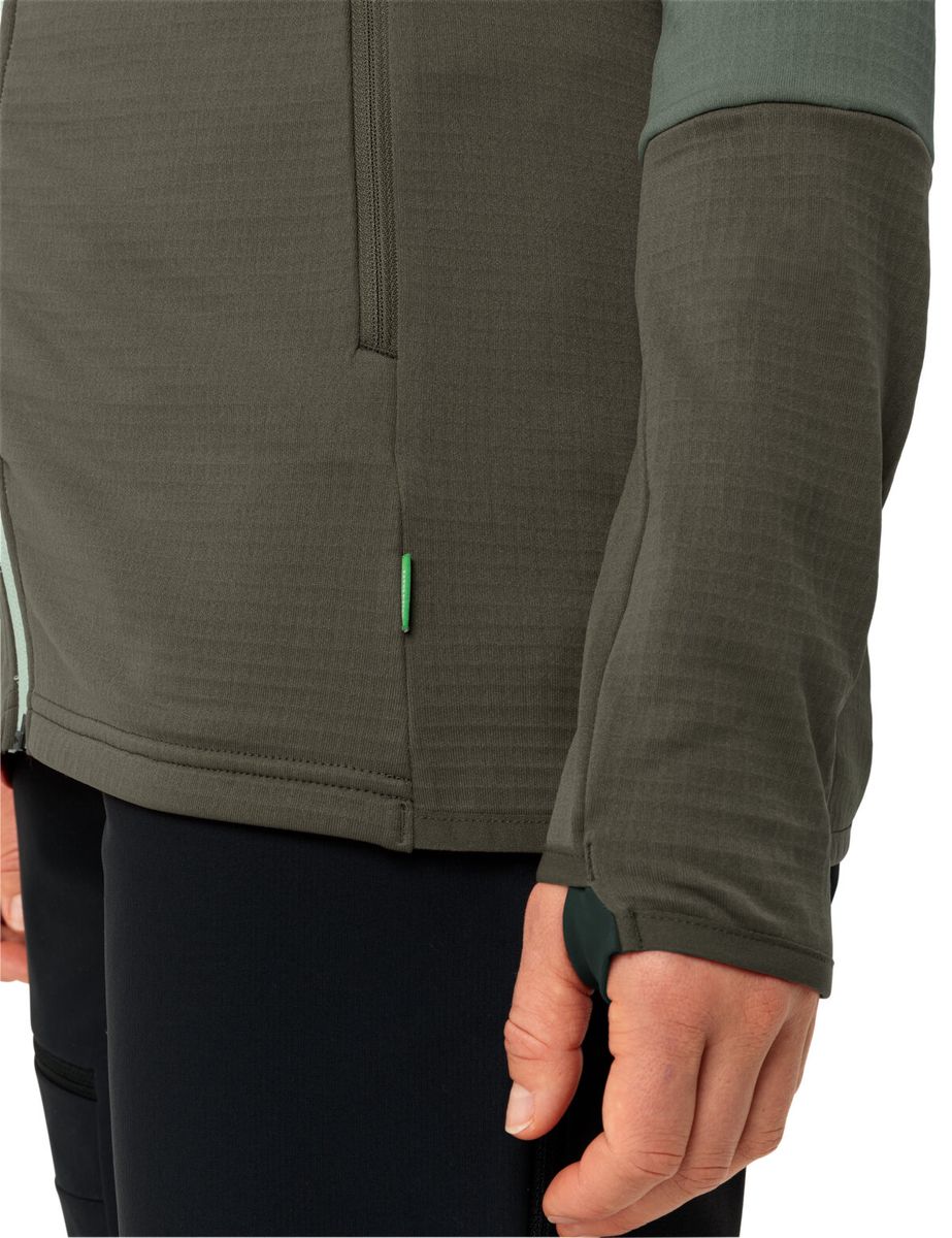 Women's Monviso Hooded Grid Fleece Jacket