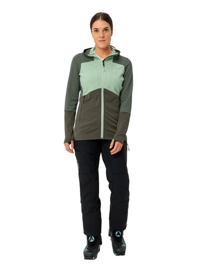 Women's Monviso Hooded Grid Fleece Jacket