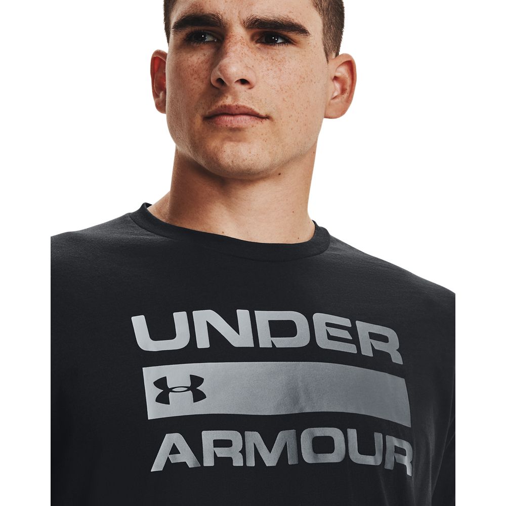 Herren UA Team Issue Wordmark Kurzarm-Oberteil