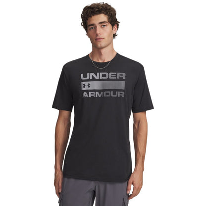 Herren UA Team Issue Wordmark Kurzarm-Oberteil